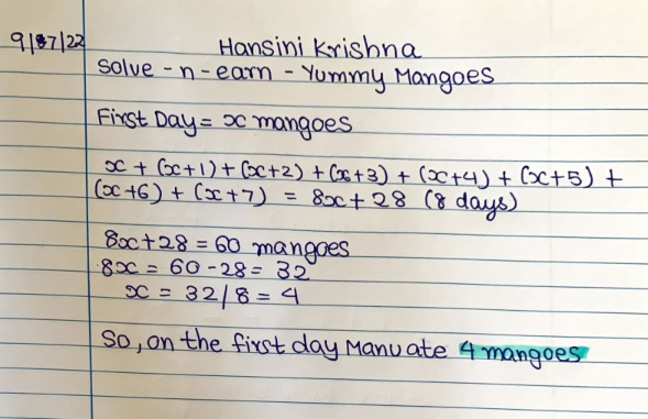 Hansini's work